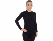 Brubeck Dámská dlouhá -sleeved Active Wool Black M (LS12810)