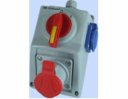 Instalační sada Elektrometret s odpojovatelem O-I 1x16A 4P 400V, 1x16A 250V IP54 (971615)