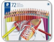 Staedtler Hex pastelky 72 barev kovová krabička
