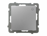 Ospel Łącznik dzwonek AS pojedynczy zwierny srebrny (ŁP-6G/m/18)