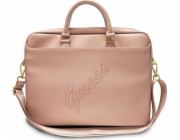 Hádej hádat taška Gucb15pusaspi 15 Pink/Pink Saffiano Script