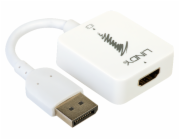 AV adaptér Lindy Displayport - HDMI BIALY (38146)