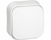 Jednotlačítkové Legrand Forix namontované na povrchu bílé