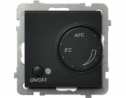 Ospel sonata temperator Sonday s příslušnými senzorovými černými kovoty (RTP-1R/M/33)