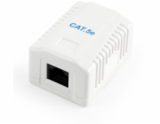 Gembird Gembird Natin Nest 1xrj45, kat. 5e, kompletní bílá (NCAC-1U5E-01)