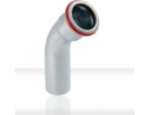 Geberit One-Chick-Head Knee Mapress C-Stahl 45 ° 88,9 mm ...