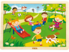 Dětské dřevěné puzzle Viga Jaro