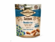 Carnilove Dog Crunchy Snack Salmon with Blueberries with fresh meat 200g pamlsky pro psy
