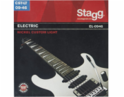 Stagg EL-0946, sada strun pro elektrickou kytaru, Custom light