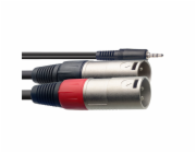 Stagg SYC3/MPS2XM Y-kabel