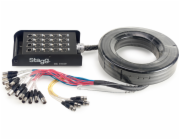 Stagg SSB-05/16X4XH, multicore kabel 16x XLR