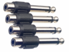 Stagg AC-PMCFH, redukce RCA samice - jack 1/4"