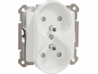 Dvojitá zásuvka Schneider Electric Sedna Design&Elements ...