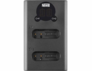 Nabíječka fotoaparátů Newell Dvoukanálová nabíječka Newell DL-USB-C pro baterie EN-EL23