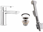 Deante Alpinia Washbasin Faucet s Bidetta Chrome (BGA_027...