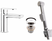 Deante Alpinia Washbasin Faucet s Bidetta Chrome (BGA_027M) sluchátka
