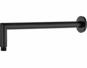 Deante Cascada Nero Round Wall Clice 325mm