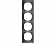 Čtyřrámec Elektro-Plast Vestra černý