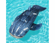 Matrace na plavání velryba delfín se 4 držadly 1,93 x 1,22 m