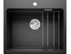 Zlewozmywak Blanco Etagon 6 Silgranit czarny z korkiem In...