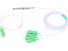Splitter PLC 1: 4 SC/APC 900UM 1M
