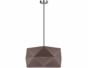 Závěsná lampa zavěšená lampa hnědá Finja 1843128