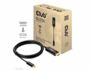 Club3D aktivní kabel HDMI na USB-C, 4K60Hz, 1.8m, M/M