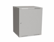 Solarix rozvaděč nástěnný skládaný SENSA LITE 12U 450mm, dveře plech, RAL 7035, SENSA-L-12U-545-21-G