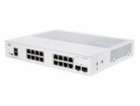 Cisco switch CBS250-16T-2G, 16xGbE RJ45, 2xSFP, fanless -...