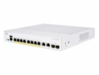 Cisco switch CBS250-8P-E-2G, 8xGbE RJ45, 2xRJ45/SFP combo...