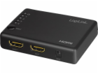 LogiLink LogiLink HDMI-Splitter 1x4-Port, 4K/30Hz, schlan...