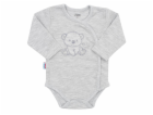 Kojenecká soupravička do porodnice New Baby Sweet Bear šedá