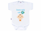 Body s potiskem New Baby Jsem celý váš svět