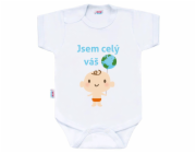 Body s potiskem New Baby Jsem celý váš svět