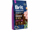 Brit Premium By Nature Adult S - dry dog food - 8kg