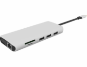 Stanice/replikátor Estuff USB-C 12in1 (ES623009)