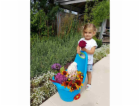 Dětský multifunkční vozík BAYO Sedmikráska 60 cm modrý