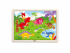 Dětské dřevěné puzzle Viga Dino