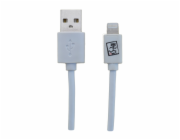 2go USB Ladekabel - Weiss - 100 cm Für Apple Lightning