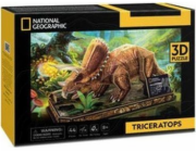 Puzzle 3D National Geographic - Triceratops