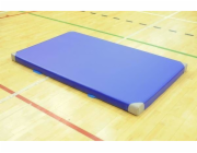 Interplastická gymnastická matrace 1dílná 200 cm x 120 cm x 5 cm modrá