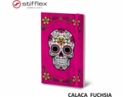 Stifflex Notatnik STIFFLEX, 13x21cm, 192 strony, Calaca - Fuchsia