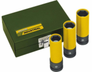 Proxxonová sada 1/2 palce dopadu 17 19 21 mm proxxon [3 díly] PR23938 Proxxon