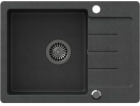 Steiner Johnny 116 Sink Stehingran Granite Black 1-Chambe...