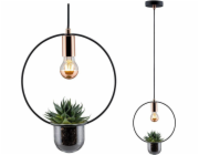 Závěsná lampa Paulmann Neordic Tasja Hanging Lamp max. 1x20W E27 230V Černý/měděný kov