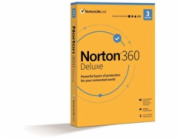 NORTON 360 DELUXE 25GB +VPN 1 uživatel pro 3 zařízení na 3 roky ESD