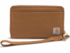 Karhartt peněženka Carhartt Nylon Duck Layflat Clutch Brown