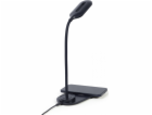 Gembird stolní lampa LED stolní lampa s bezdrátovou nabíj...