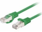 Patchcord Cat. 6 ftp 0,5 m 10-pack flke prošel zelenou