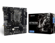 Mainboard,INTEL B760, Socket 1700, uATX, 2.5G LAN 